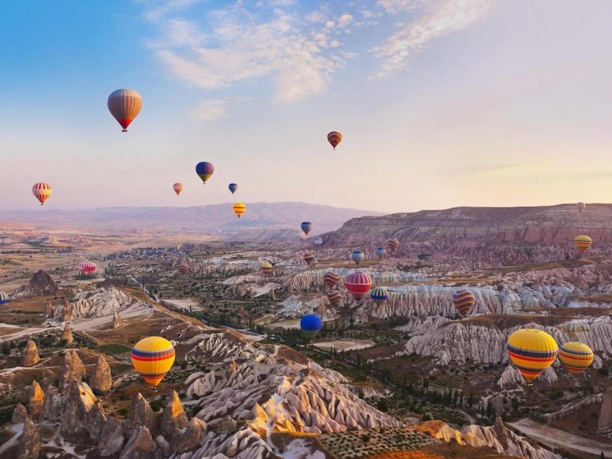 Cappadocia — Fairy Chimneys & Balloons over Göreme